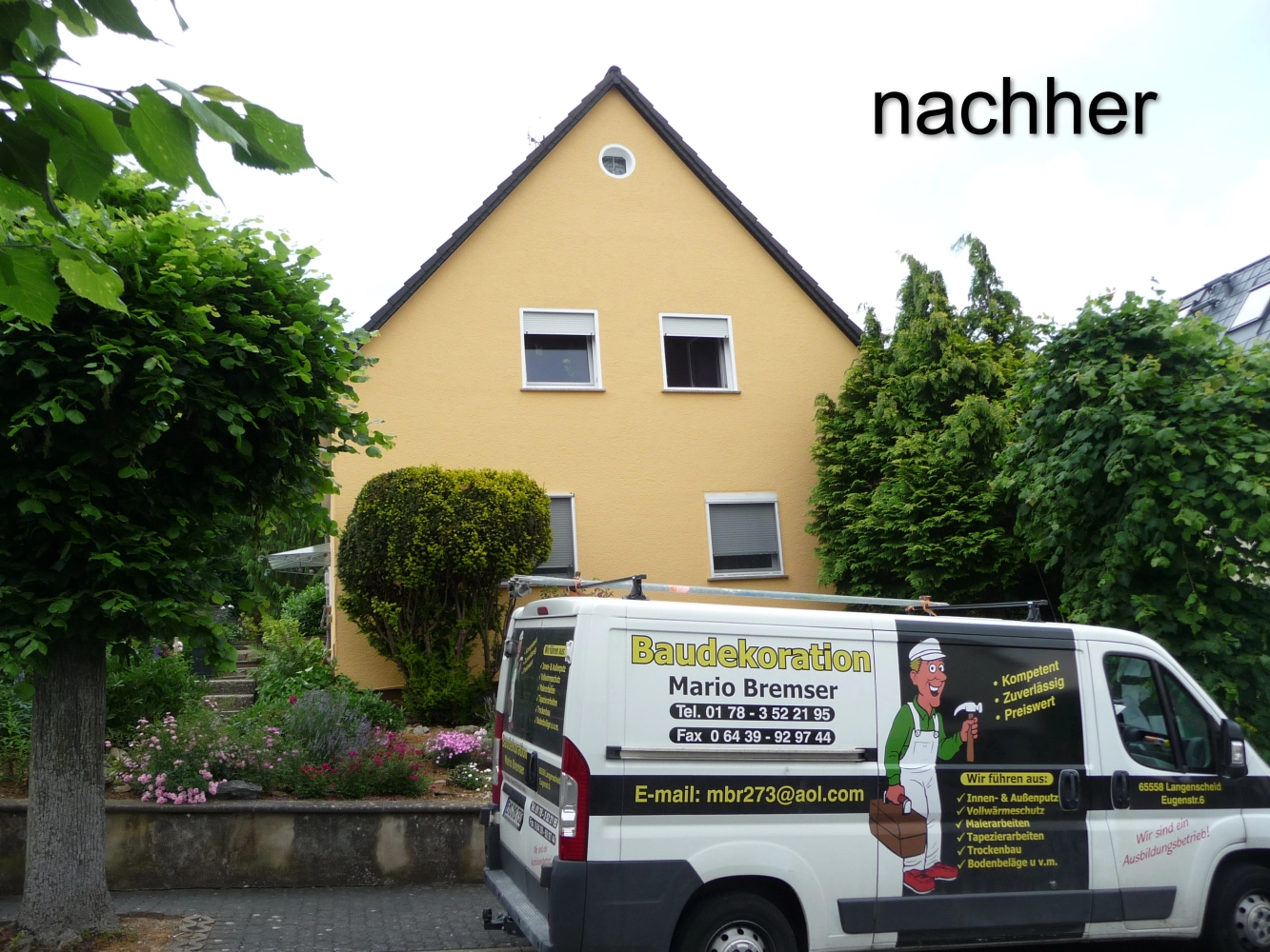 Mario Bremser Gebäude und Transporter