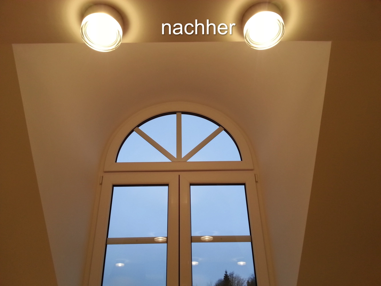 Innenraum nach der Renovierung