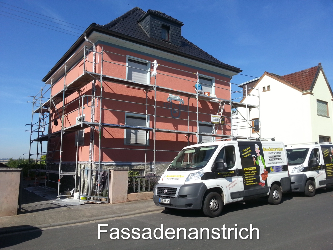 Fassadenanstrich