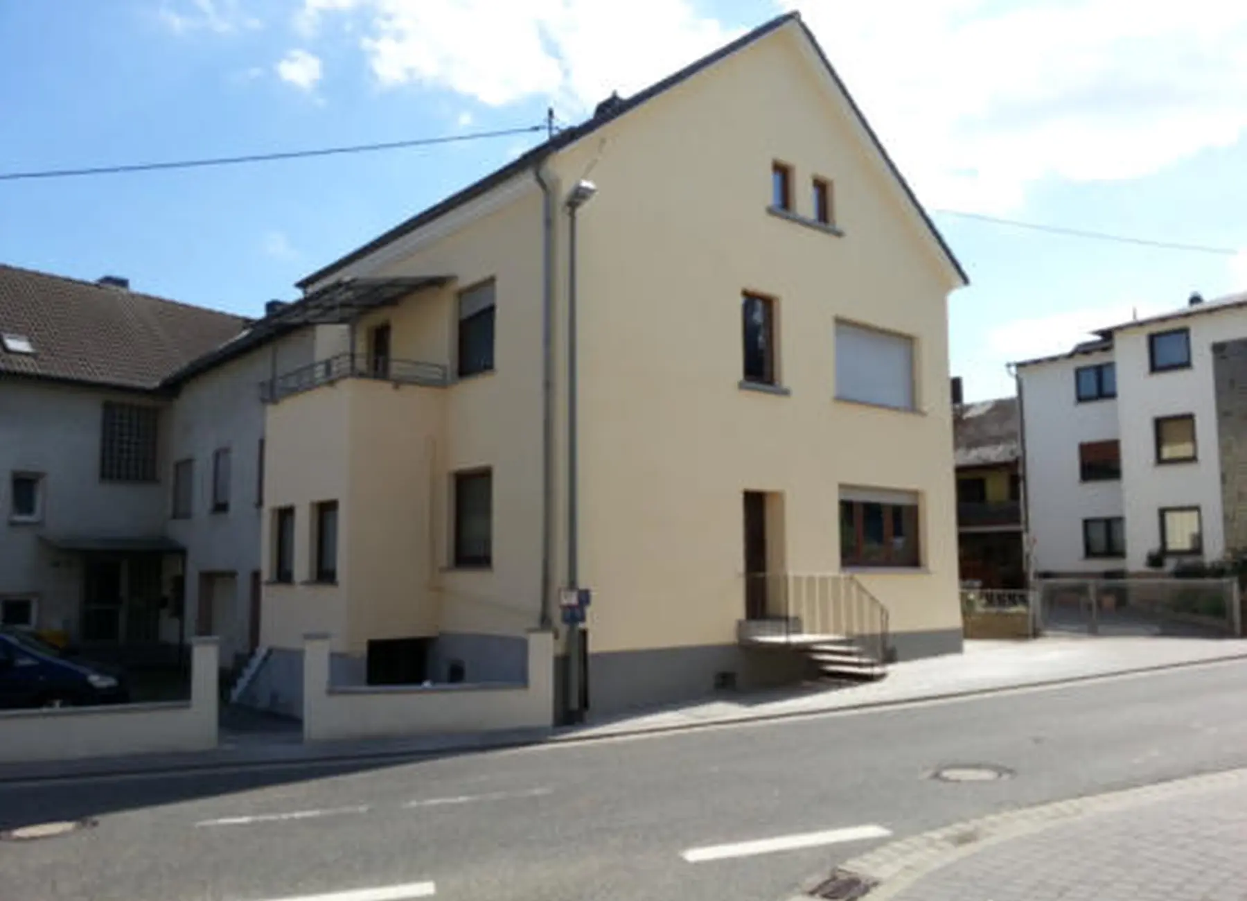 Haus voller Hitzeschutz